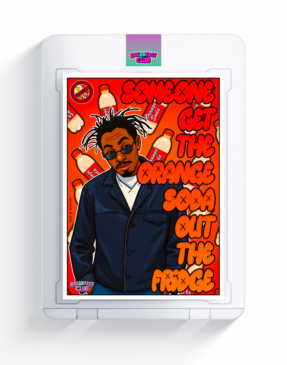 The Breakfast Club Collector Card - Orange Soda